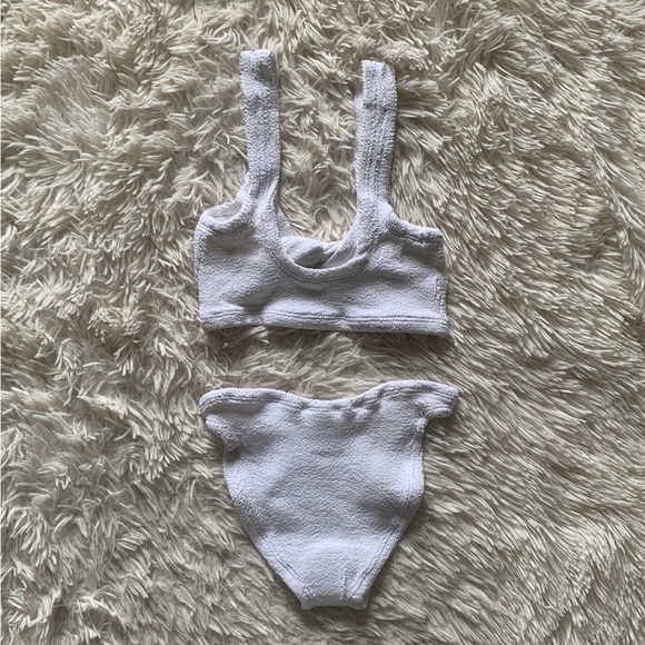 NWT Hunza g Juno bikini set in white one size - Picture 7 of 8